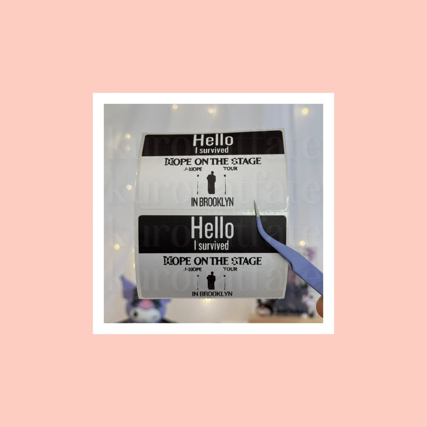 digital download I survived “Hope on the Stage” stickers