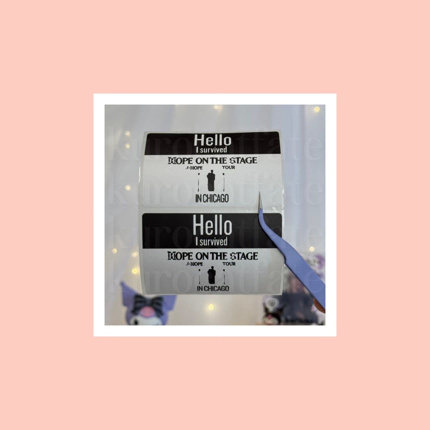 digital download I survived “Hope on the Stage” stickers
