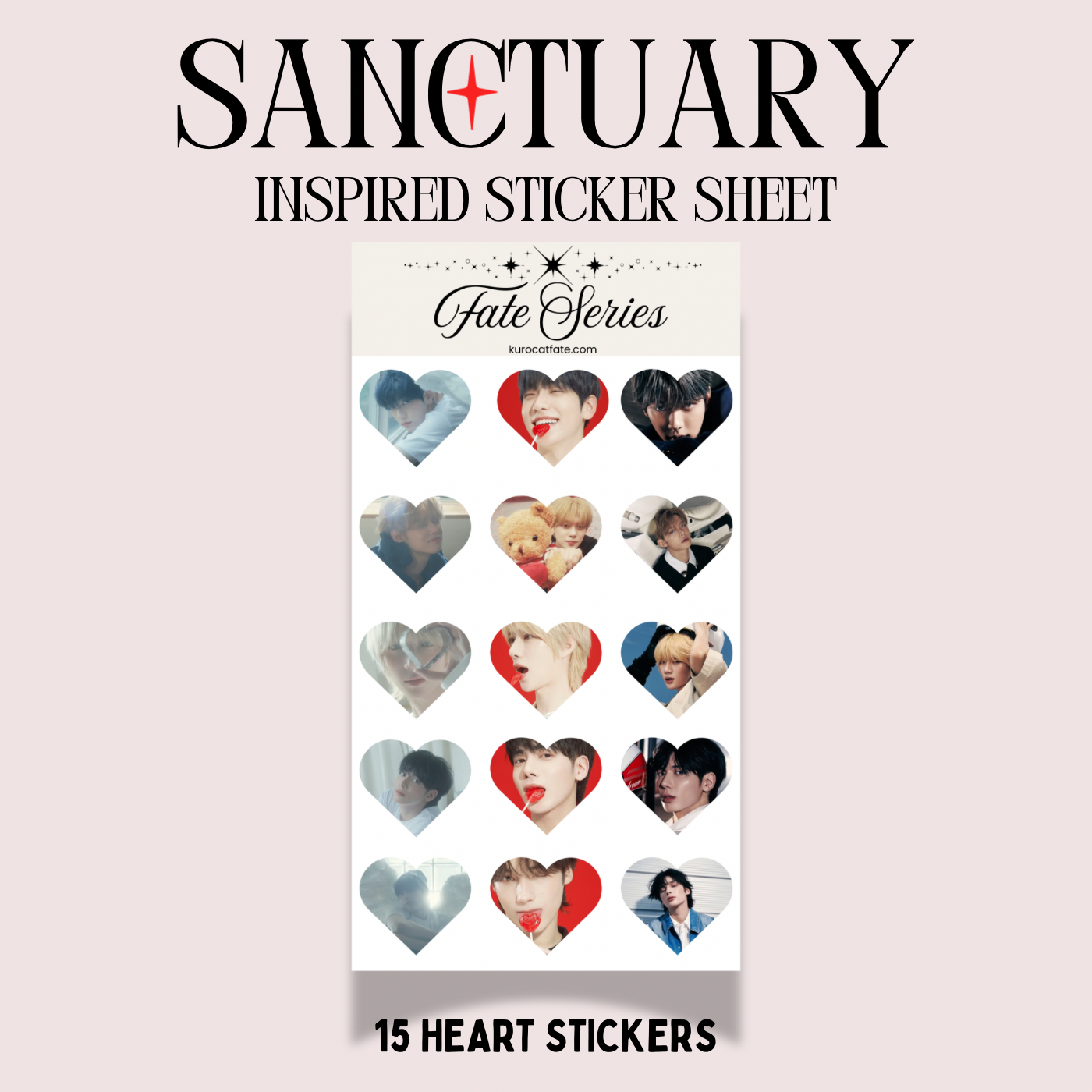 TXT sanctuary sticker sheet