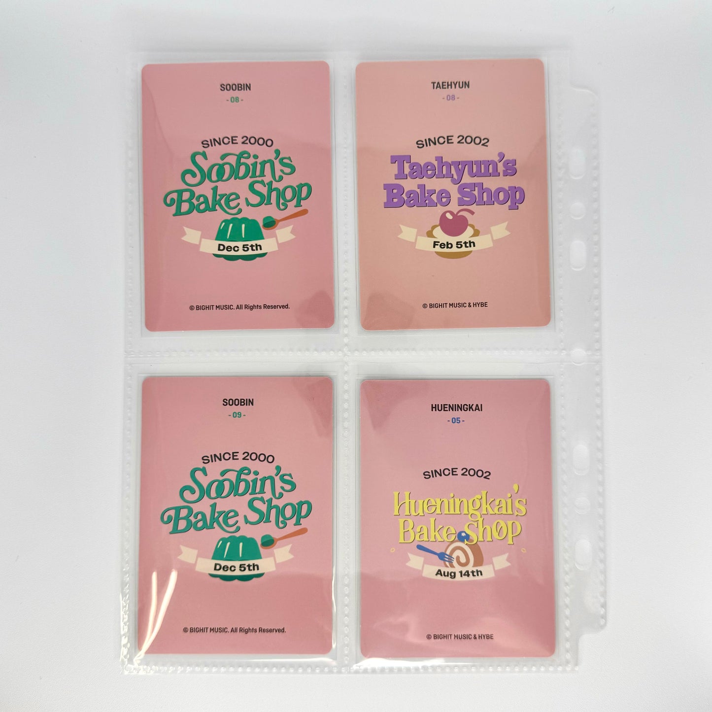 Wide Binder Pages