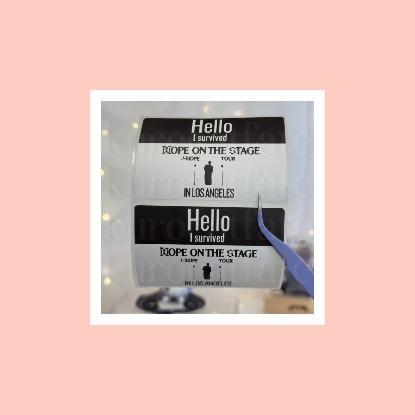 digital download I survived “Hope on the Stage” stickers