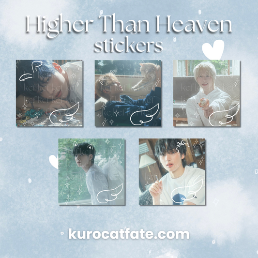 TXT Higher Than Heaven Stickers