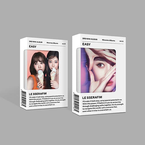 LE SSERAFIM – 3rd Mini Album [EASY] (Weverse Albums ver.)