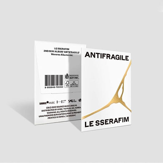 2nd Mini Album 'ANTIFRAGILE' (Weverse Album Ver.)